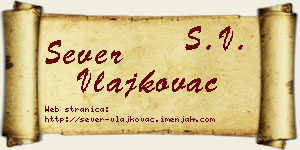 Sever Vlajkovac vizit kartica